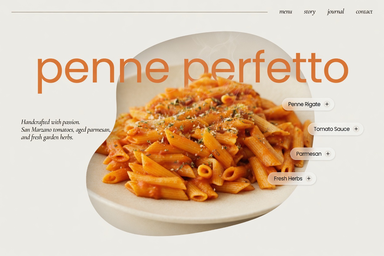 Luxury Food Advertising Poster Generator